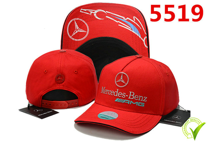 2022 Casquette de baseball Mercedes Benz Réglable avec logo AMG Coton Homme Femme